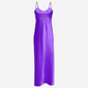 Koszula nocna DKaren Slip Iga M Violet (5900652529469) - obraz 1