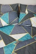 Комплект постельного белья Moon&Star King Size 220x240 см наволочки 2х70х70 см Triangles Микросатин Premium (MS-820001460) - изображение 7