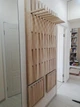 Вешалка настенная деревянная с откидними крючками 140*100 Ясень - изображение 7