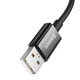 USB кабель USB на Type-C Baseus Superior Series (SUPERVOOC) Fast Charging (65W, 1m). Black - зображення 3