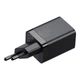 Сетевое зарядное устройство 30W на 2 выхода BASEUS Super Si Pro Quick Charger (Type-C, USB, 30W). Black - изображение 3