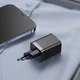 Сетевое зарядное устройство 30W на 2 выхода BASEUS Super Si Pro Quick Charger (Type-C, USB, 30W). Black - изображение 9