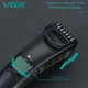 Акумуляторна машинка для стрижки VGR від USB нержавіюча сталь ABS-пластик Камуфляж - зображення 5