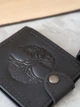 Зажим для денег Turtle Comfort Дерево жизни кожа crazy hours 9.8х8.3 см Черный - изображение 2