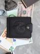 Зажим для денег Turtle Comfort Дерево жизни кожа crazy hours 9.8х8.3 см Черный - изображение 3