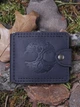 Зажим для денег Turtle Comfort Дерево жизни кожа crazy hours 9.8х8.3 см Черный - изображение 5