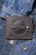 Зажим для денег Turtle Comfort Дерево жизни кожа crazy hours 9.8х8.3 см Темно-коричневый - изображение 5