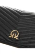 Стильный кожаный женский кошелек Pinko на молнии 1159790617 (Черный, One size) - изображение 5