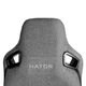 Крісло Hator Arc Fabric (HTC-984) Stone Gray - зображення 11