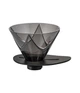NEW HARIO V60 One Pour Dripper MUGEN пуровер Мюген, размер 02, черний ( VDMU-02-TB ) VDMU-02-TB - изображение 1