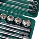 Набор инструмента 163 предмета 1/4", 3/8",1/2" (12 гран.) HANS (ТК2-163) - изображение 3