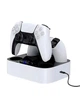 Зарядка для джойстика PlayStation 5 зарядная Док Станция для геймпадов PS5 DualSense на 2 геймпада с подсветкой - изображение 3
