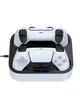 Зарядка для джойстика PlayStation 5 зарядная Док Станция для геймпадов PS5 DualSense на 2 геймпада с подсветкой - изображение 5