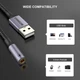 Кабель MOSWAG USB to AUX 0.2м silver - изображение 4