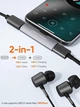 Адаптер USB Type-C CableCreation CD0706 для аудио и зарядки - изображение 2