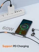 Адаптер USB Type-C CableCreation CD0706 для аудио и зарядки - изображение 3