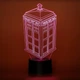 Ночник-светильник 3D "Тардис" 26х12 см 3DTOYSLAMP (2000002621799) - изображение 2