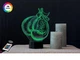 Ночник-светильник 3D "Бокс" 25х17 см 3DTOYSLAMP (2000002619376) - изображение 1