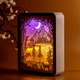 3D настільна картина-нічник "Друзі" 3DTOYSLAMP 21х16 см (osv0001884) - зображення 2