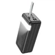 Power Bank Hoco J86B 60000mAh 22.5W PD20W/QC/LCD/Lamp Портативний Акумулятор Повербанк Чорний - изображение 1