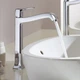 Змішувач для раковини Hansgrohe Metropol Classic, одноважільний з донним клапаном, Хром [31303000] - зображення 3
