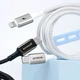 Кабель Proove Dense Metal Lightning 2.4A (1m) (black) - зображення 4