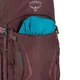 Туристичний рюкзак Osprey Kyte 68 Elderberry Purple WXS/S (009.3319) - зображення 8