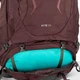 Туристичний рюкзак Osprey Kyte 68 Elderberry Purple WXS/S (009.3319) - зображення 16