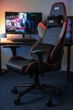 Ігрове крісло 2E Gaming Chair BUSHIDO II Black/Red - зображення 3