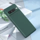 Силиконовый чехол для Google Pixel 8 Pro (с микрофиброй внутри) Зелёный - изображение 1