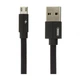 Кабель Remax RC-094m USB to MicroUSB 1m чорний - зображення 1