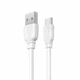 Кабель Remax RC-001m USB to MicroUSB 2m белый - изображение 1