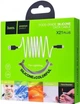 Кабель Hoco X21 Plus USB to Lightning 1m черно-белый - изображение 2