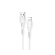 Кабель Hoco X37 USB to Lightning 1m білий - зображення 1