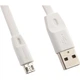 Кабель Remax RC-001m USB to MicroUSB 1m белый - изображение 1