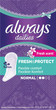 Щоденні прокладки Always Dailies Fresh & Protect Normal 30 шт (4015400743545) - зображення 1