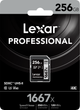 Карта памяти Lexar Professional 1667x SDXC 256GB Class 10 UHS-II V60 U3 (LSD256CB1667) - изображение 3