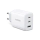Мережевий зарядний пристрій UGREEN CD275 65W 2C1A Fast Charger (White) EU (UGR-90496) (UGR-90496) - изображение 1