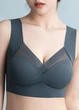 Безшовний топ із лазерною обробкою на широких бретелях Comfort No Brand 1022-50 Темносиній 3XL (50) - зображення 1