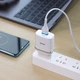 Мережевий зарядний пристрій з кабелем HOCO C12Q Smart QC3.0 charger set(Type-C) 18W White (6931474716309) - зображення 4