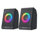 Компьютерные колонки Kisonli X12 RGB, 6Вт, для ПК и ноутбука - изображение 1