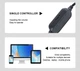 Компьютерные колонки Kisonli X12 RGB, 6Вт, для ПК и ноутбука - изображение 8