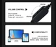 Компьютерные колонки Kisonli X11 RGB, 6Вт, для ПК и ноутбука - изображение 5