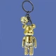 Брелок BauTech для ключей Мишка Bearbrick Золотой (1012-938-01) - изображение 5