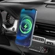 Держатель HOCO Powerful magnetic wireless charging car holder CA90 |15W| 4756490 - изображение 5
