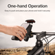 Держатель крепление на руль вело мото JOYROOM Phone Holder For Bicycle and Motorcycle JR-ZS264 - изображение 4