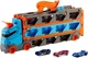 Грузовик-транспортер Автовоз Mattel "Супер гонки" Hot Wheels голубой - изображение 1