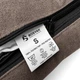 Лежак Bosyak EGO Жаккард S 65 x 55 см для собак и котов 4-6 кг Коричневый (BS-100526) - изображение 9