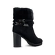 Ботинки женские зимние черные на каблуке 39 Fashion, J86-F476-1ч - изображение 5