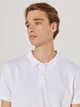 Поло длинное мужское Lee L231631 2XL White (8682344509146) - изображение 3